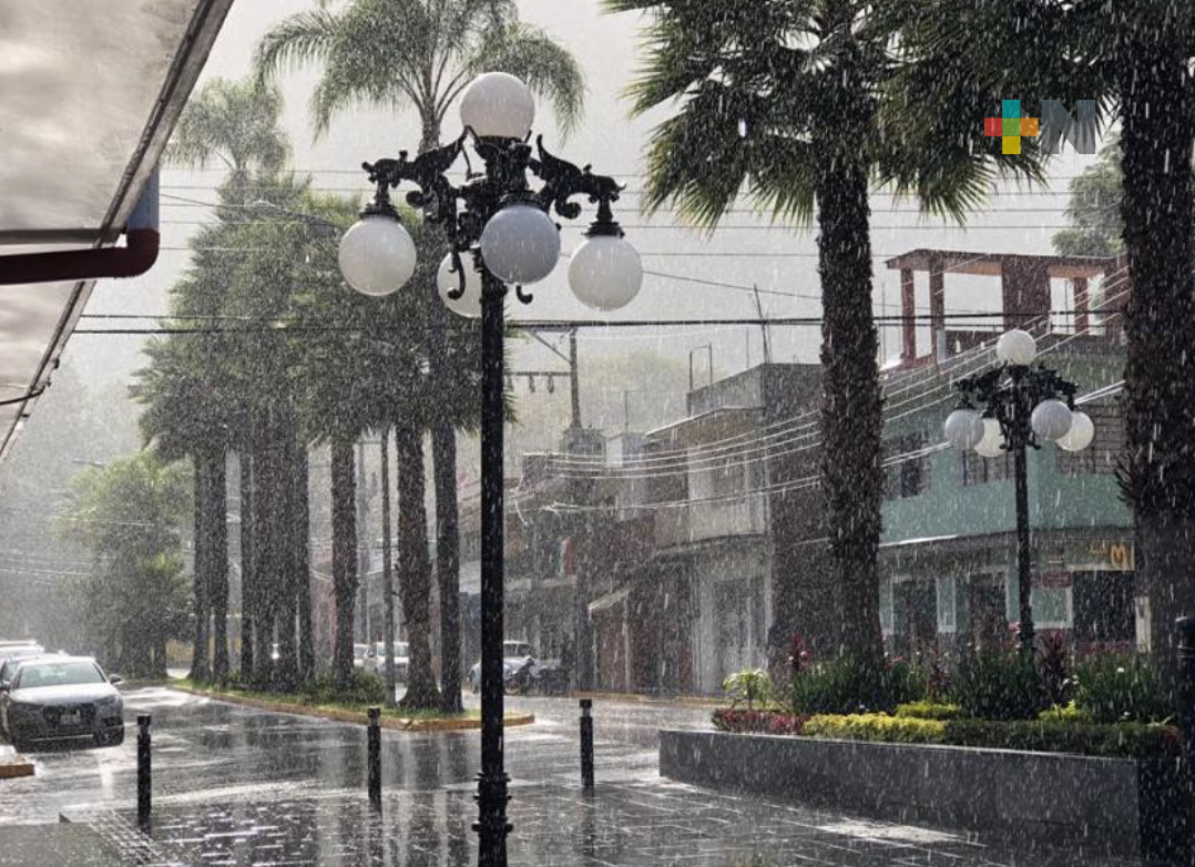 Aumentan condiciones para lluvias en zona montañosa y al sur de la entidad